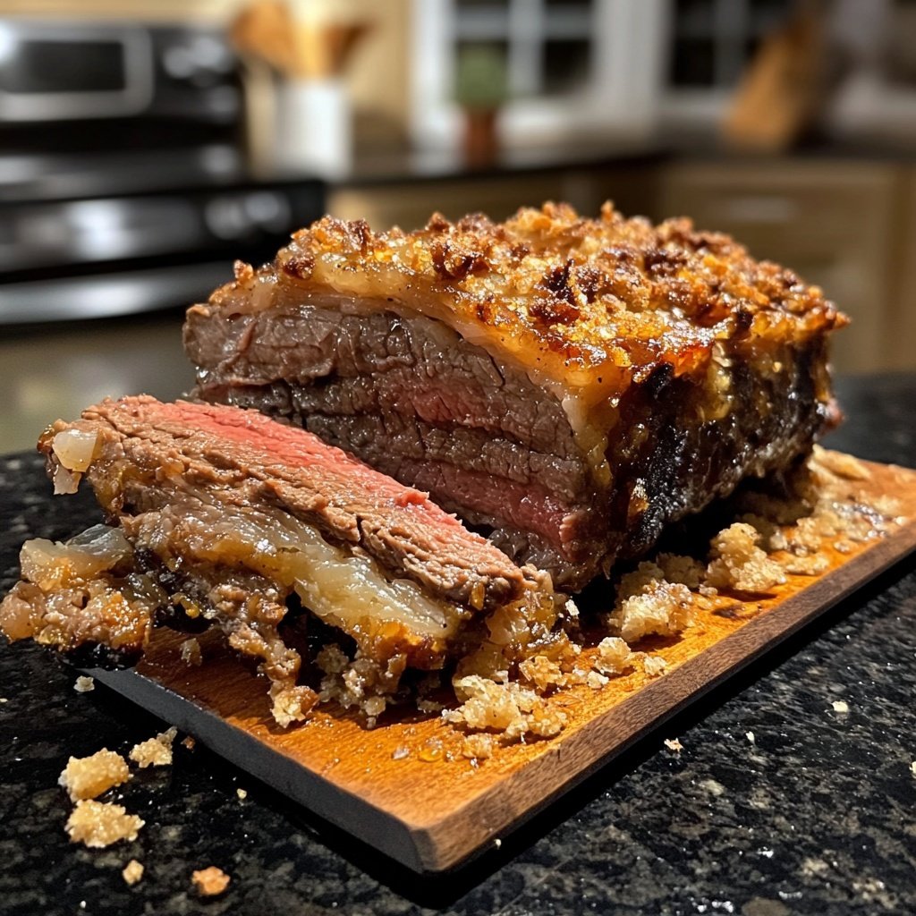 Rouladen-Schichtbraten