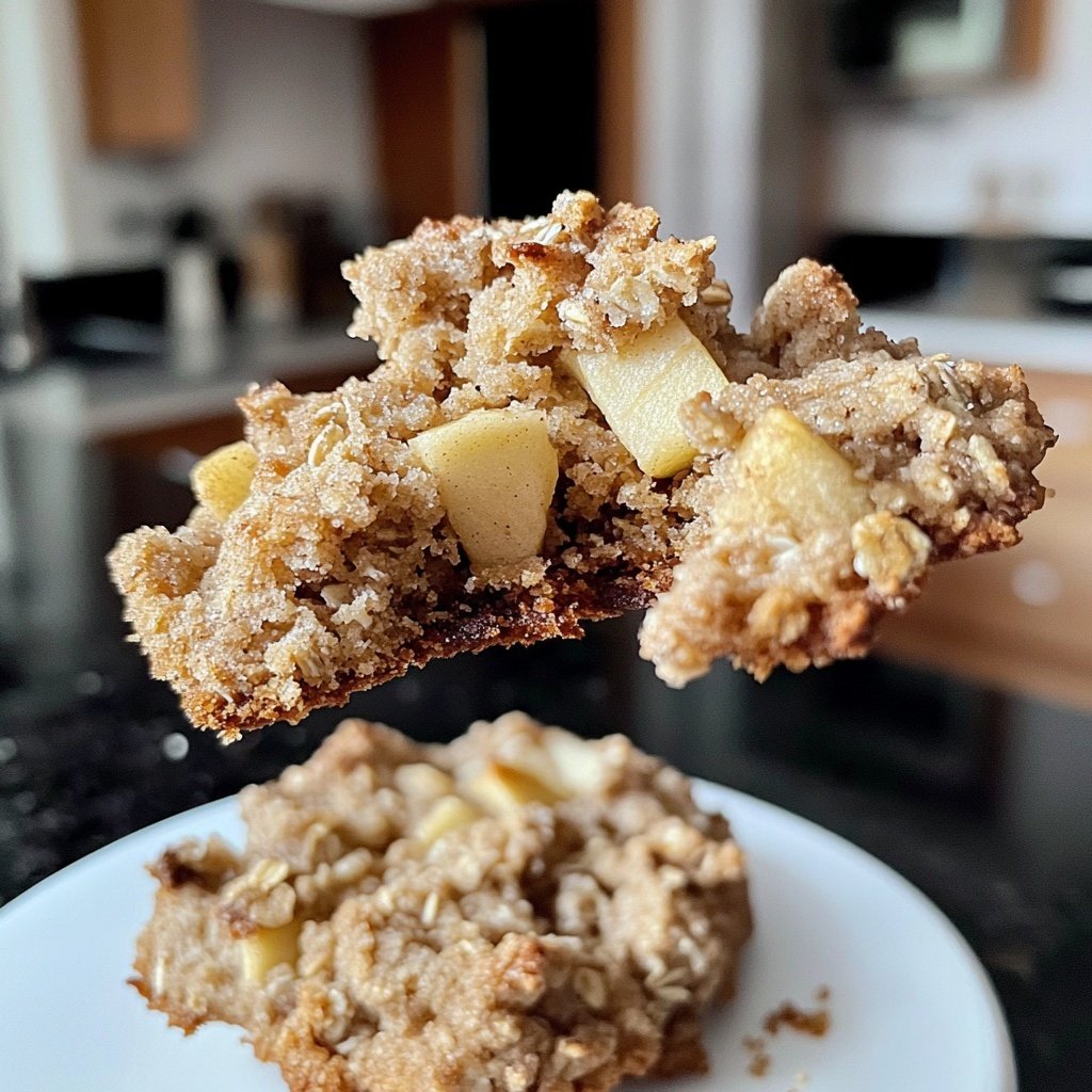 Apfel-Haferflocken-Kekse – gesunder Snack