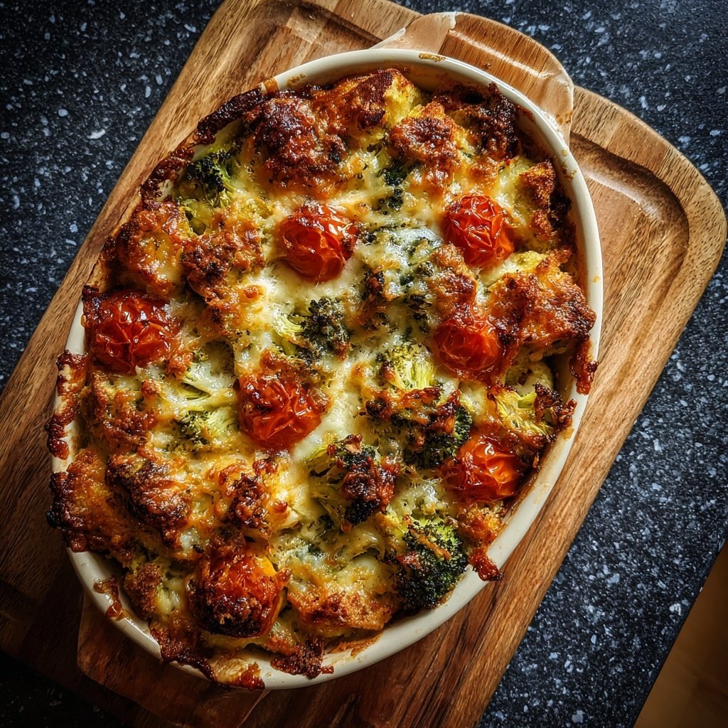 Brokkoli Tomaten Auflauf