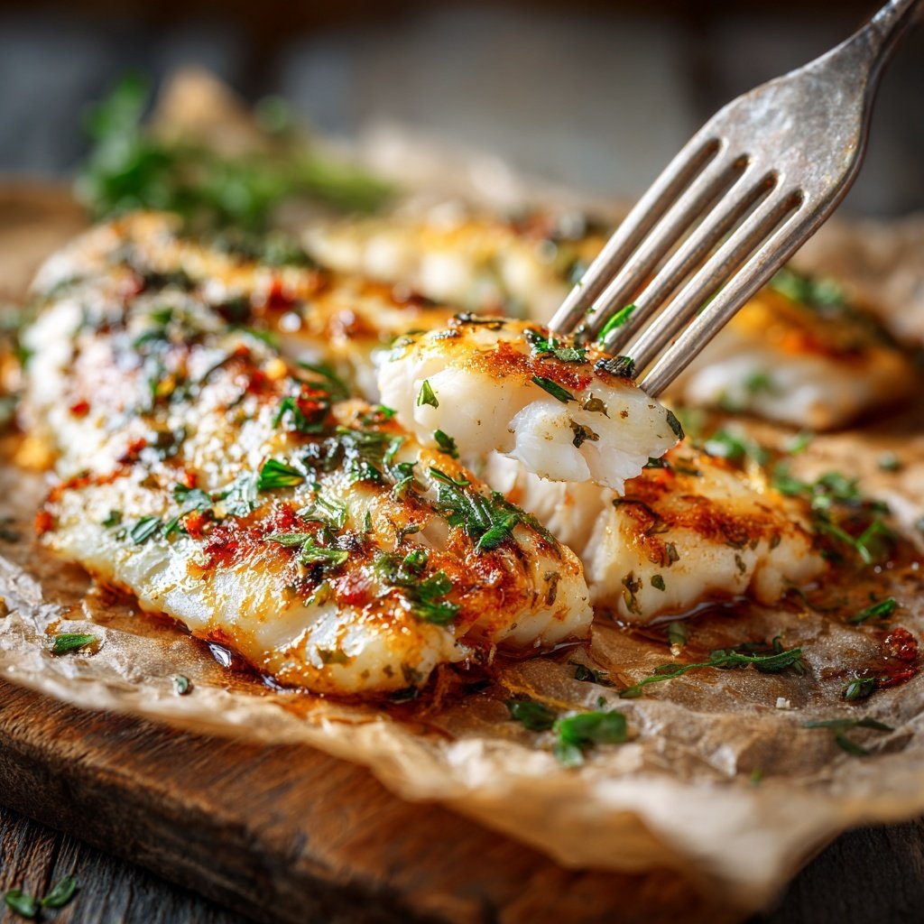 Gesund & Leicht Zitronen-Gegrillter Fisch