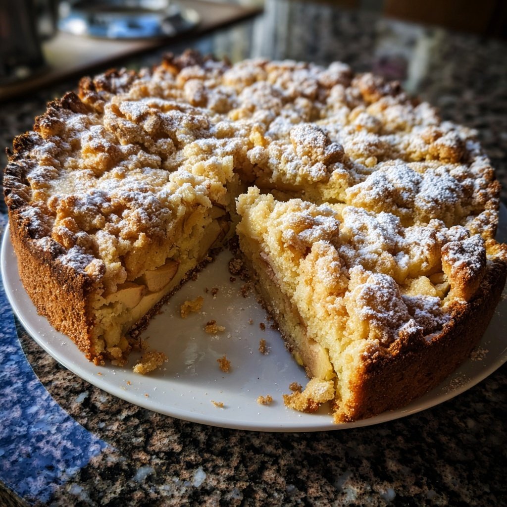 Backen & Desserts Apfelstreuselkuchen vom Blech