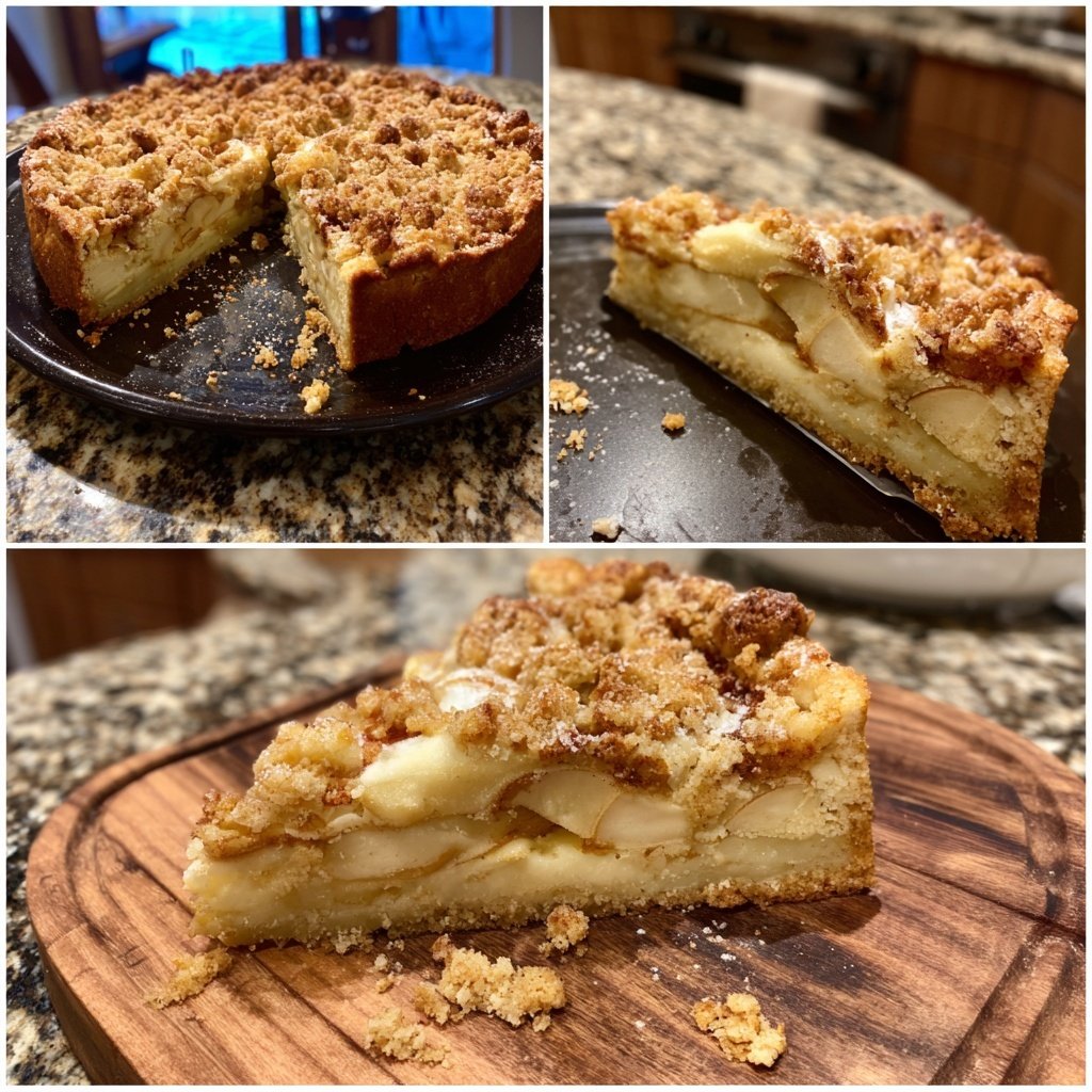 Streuselkuchen Mit Apfel Und Vanille