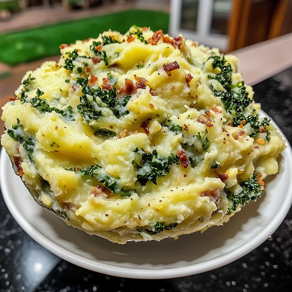 Irischer Kartoffelbrei – Colcannon